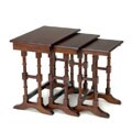 Birch Three-piece Nested End Table Set