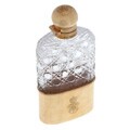 18k Yellow Gold and Crystal Antique English Flask