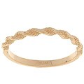 14k Gold Rope Ring