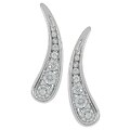 10k Gold 1/2ct TDW Diamond Journey Earrings (J-K, I2-I3)