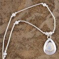 Radiant White Opal Pendant (Set of 2)