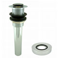 Brass Drain and Mounting Ring for Vessel Sink