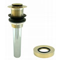 Brass Drain and Mounting Ring for Vessel Sink