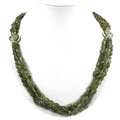 Green Labradorite Moonstone Necklace