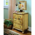 Hand Painted Golden Wheat Accent Chest