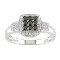 14k White Gold 1/3ct TW Fancy Diamond Ring