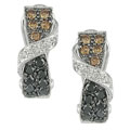 14k White Gold 3/4ct TDW Fancy Diamond Earrings