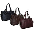 Sophisticated Leather Shopper Handbag