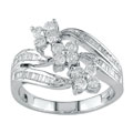14k White Gold 3/4ct TW Diamond Ring