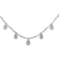 18k White Gold 1-3/4ct TDW Diamond Necklace