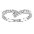 14k White Gold 1/8ct TW Diamond Ring