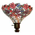 Tiffany-style Flower Torchier Lamp $76.94