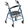 Drive Medical Caster Rollator with 6-inch Wheels