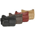Journee On the Go Leather Handbag