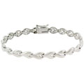 Sterling Silver V-Link Bracelet