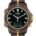 Pulsar Men's Two-tone Black Dial Chronograph Watch