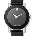 Movado Sapphire Women's Black Dial Watch