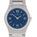 Movado Viro Women's Blue Dial Steel Watch