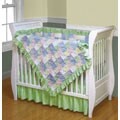 Soft Baby 4-piece All Cotton Patchwork Crib Set