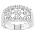 14k White Gold 1ct TDW Round Diamond Ring (I-K, I2-I3)