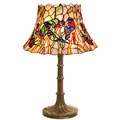 Tiffany-style Bird Table Lamp