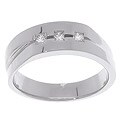 14k Gold 1/5ct TDW Diamond Three-stone Ring (G-H, I1)
