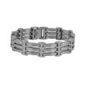 Stainless Steel Weave Link Bracelet