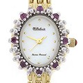 Dufonte by Lucien Piccard Women's Genuine Ruby Watch