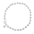 Sterling Silver Ball Fashion Anklet