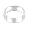 Sterling Silver Men's Beaded Edge Band