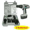 GREEN 21-piece 18-volt Cordless Drill Set