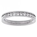 Stainless Steel Anniversary CZ Band