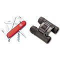 Swiss Army Camping Knife with Bonus Binoculars