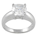 Sterling Silver Bridal CZ Ring