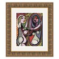 Pablo Picasso Girl Before a Mirror Framed Art Print