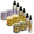 Two Boxed 7-oz. Soy Candles and Two Linen Sprays