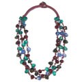 Berry Baubles Glass Necklace (India)