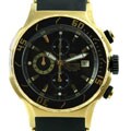Jules Jurgensen Men's Chronograph Black Dial Watch