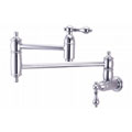 Kitchen 'Pot Filler' Chrome-plated Faucet