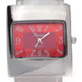 Geneva Women's Silver Bangle Watch