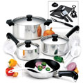 Revere 7-piece Non-stick Aluminum Cookware Set