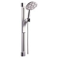 Chrome Adjustable Shower Bar and Rain Shower Head