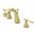 Fontaine 8-inch Widespread Polished Brass Bath Sink Faucet