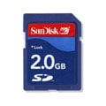 Sandisk 2GB Secure Digital (SD) Memory Card