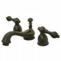 Mini-widespread Oil Rubbed Bronze Lavatory Faucet
