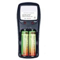Digital AA/AAA Battery Charger with Batteries