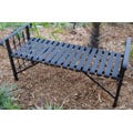 Monte Carlo Wrought Iron 2-seater Garden Bench