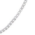 14k White Gold 16-inch Venetian Box Chain Necklace