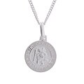 Child's Sterling Silver St Christopher Medal
