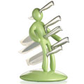 The Ex Apple Green 5-piece Stainless Steel Knife Set
